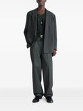 LEMAIRE soft double breasted jacket in polywool