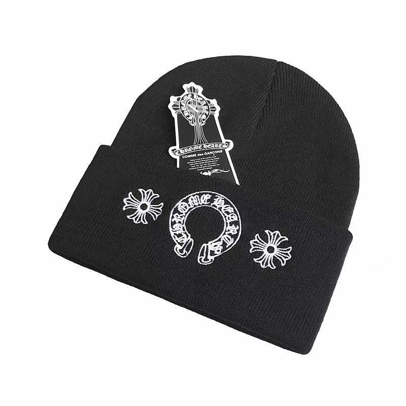Chrome Hearts Horse Shoe Beanie Black